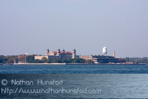 Ellis Island from Battery Park